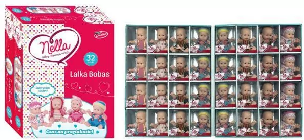 Lalka bobas Nella 12cm - tantis.pl