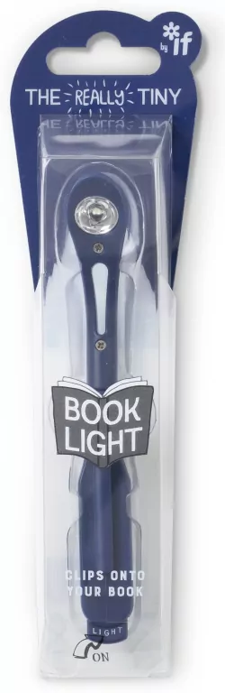 Lampka do książki. Granatowa - tantis.pl