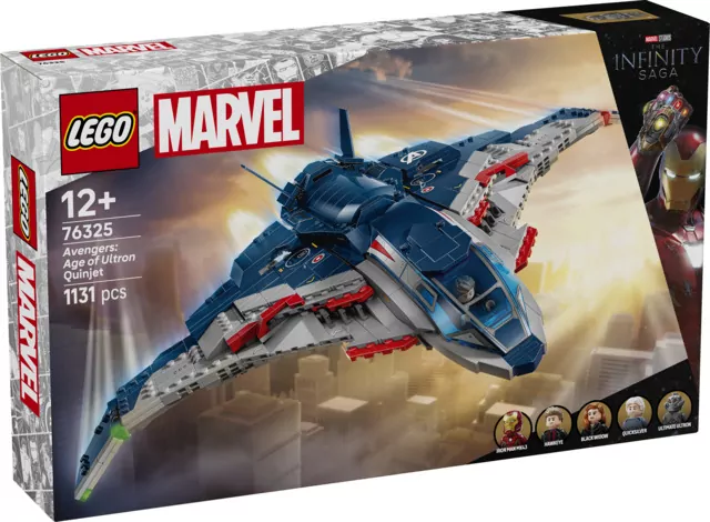 LEGO® Marvel. Avengers: Czas Ultrona — Quinjet 76325 - tantis.pl
