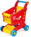 DOLU wózek sklepowy czerwono-żółty 7058 70586 - tantis.pl