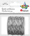Gumka metalizowana 2mmx9m srebrna - tantis.pl