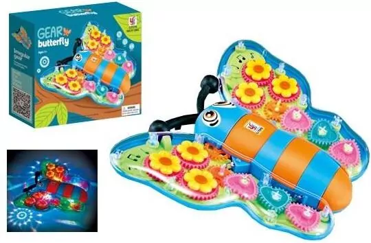 Motyl z dźwiękiem i światłem