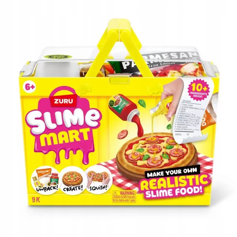*****ZURU Slime Mart koszyk Pizza zestaw 15905B - tantis.pl