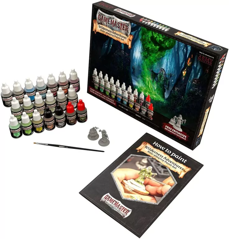 The Army Painter: Gamemaster - Wilderness Adventures Paint Set - tantis.pl
