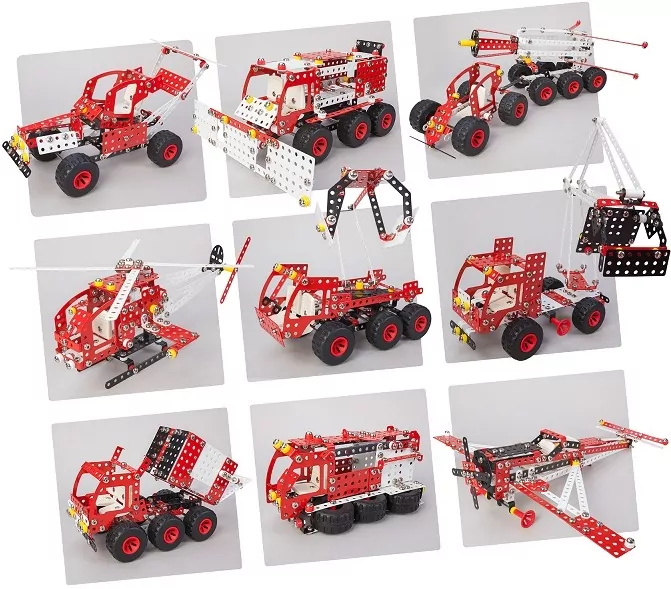Mały Konstruktor 10w1 - Premium Truck 8+ - tantis.pl