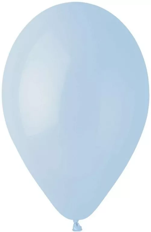 Balony pastel pudrowe błękitne 33cm - tantis.pl