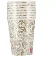 KUBEK PAP 250ML ORNAMENT ZLO 027904 PM OP8SZ FOL - tantis.pl