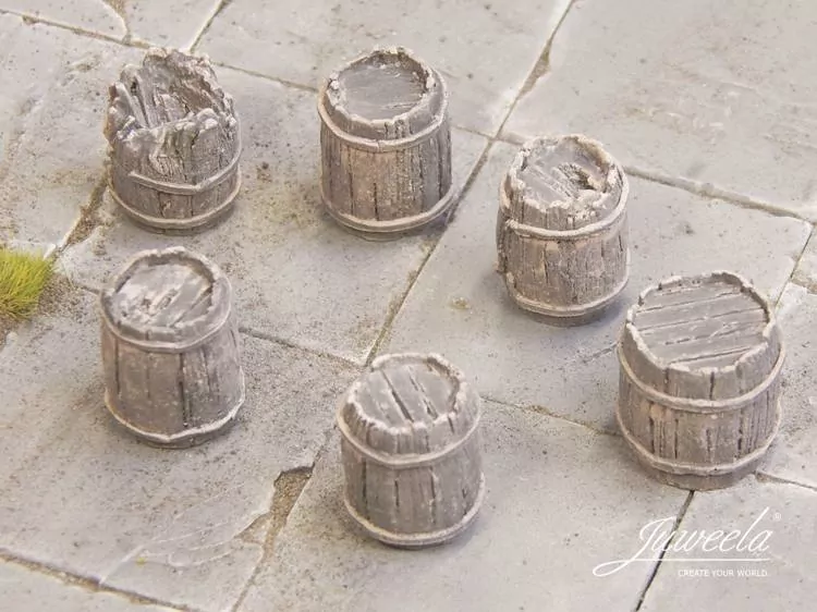 Juweela: Stare drewniane beczki - Ciemne (12 szt) - tantis.pl