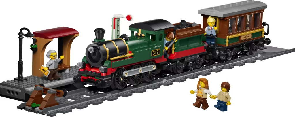 LEGO® Retro pociąg z lokomotywą parową 60511 - tantis.pl