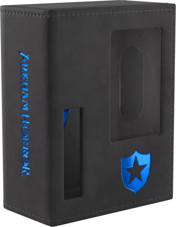 Gamegenic: Arkham Horror - Investigator Deck Tome - Guardian (Black-Blue) - tantis.pl
