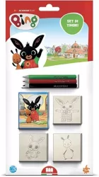 Pieczątki Bing. 3 sztuki