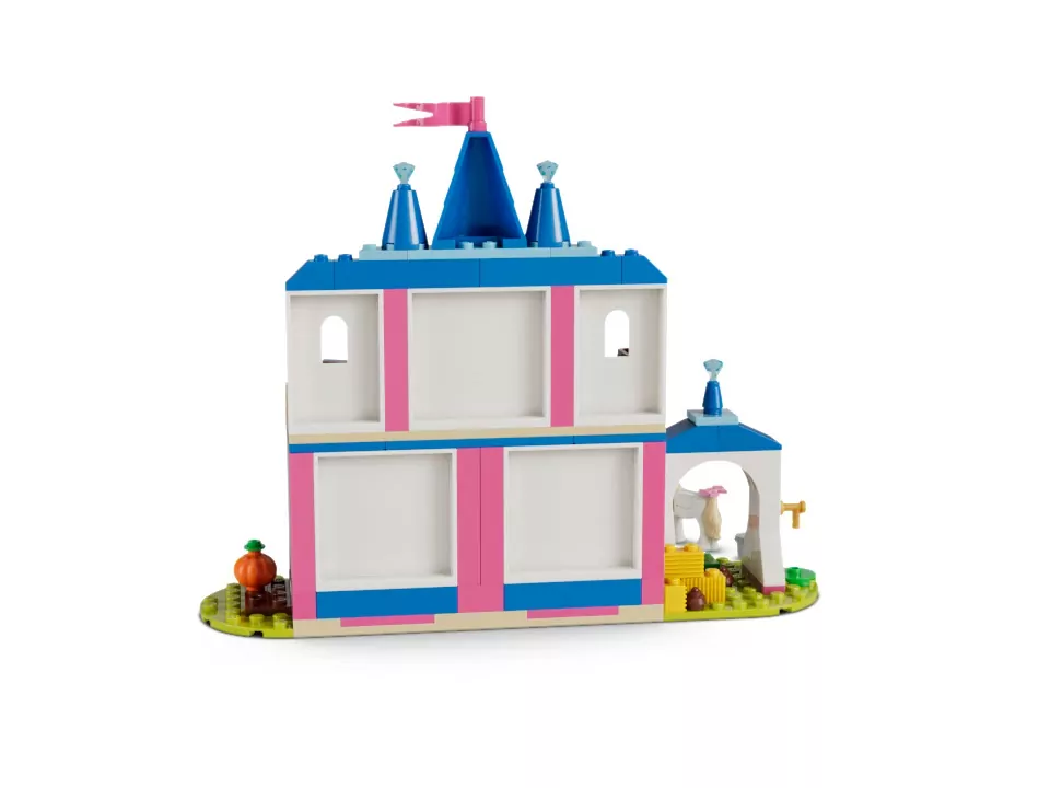 LEGO® Zamek Kopciuszka i jej zwierzęcych przyjaciół 43283 - tantis.pl