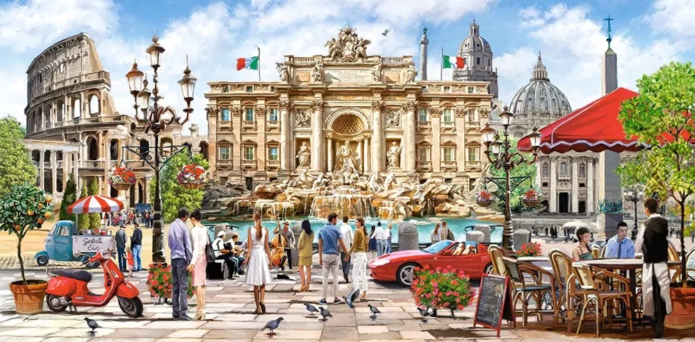 Puzzle 4000. Splendor Rzymu - tantis.pl