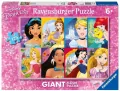 Puzzle 125 podłogowe Księżniczki Disney - tantis.pl
