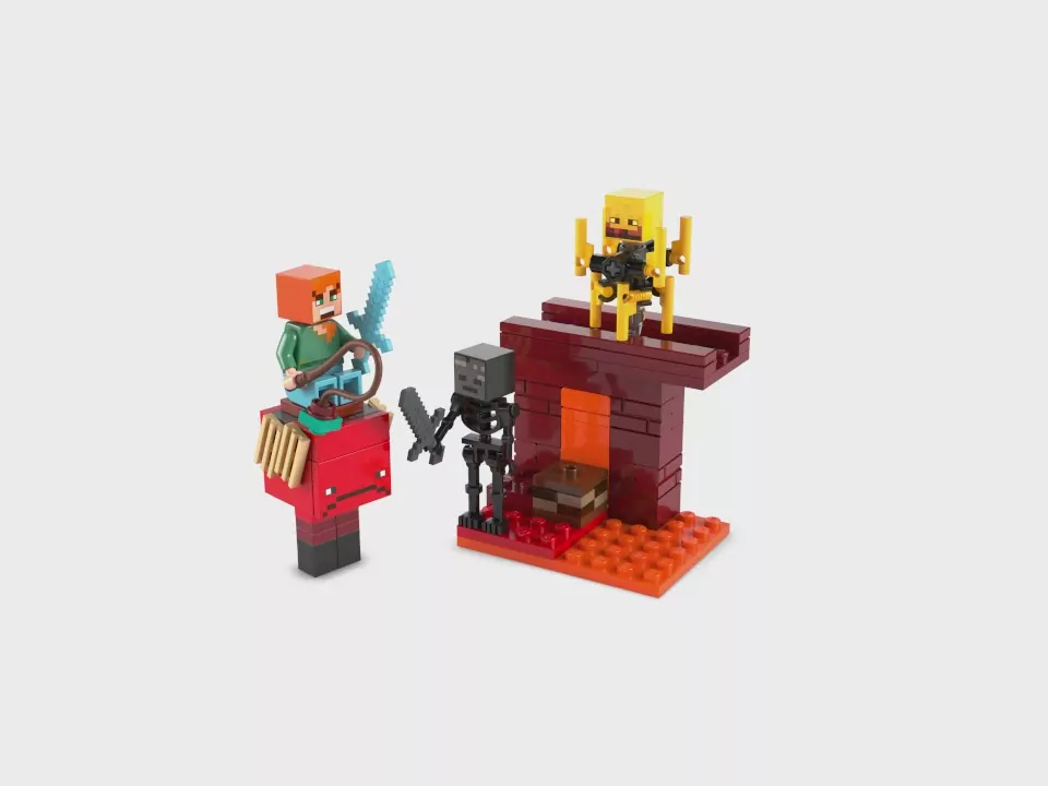 LEGO® Minecraft. Bitwa na moście Netheru 21266 - tantis.pl