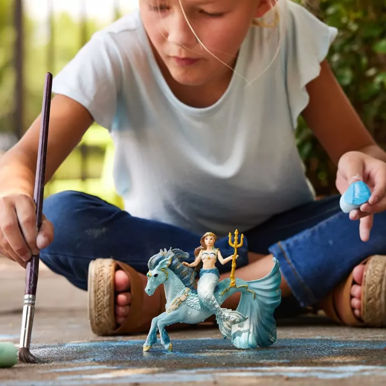 Syrenka Eyela na podwodnym koniu 70594 - tantis.pl