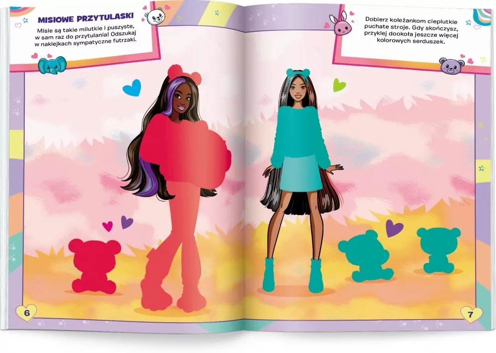 Barbie. Brokatowe ubieranki - tantis.pl