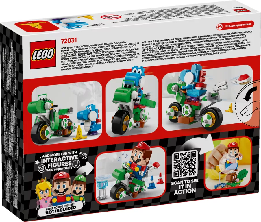 LEGO® Super Mario. Mario Kart™ – Yoshi Bike 72031 - tantis.pl