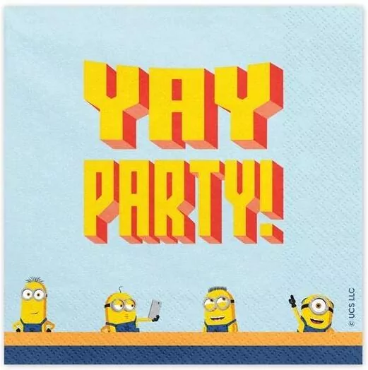 Serwetki Minionki 33x33cm - tantis.pl