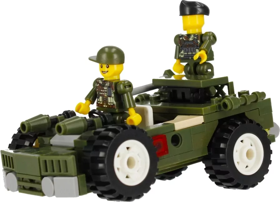 Klocki konstrukcyjne Wojsko ALLEBOX - tantis.pl