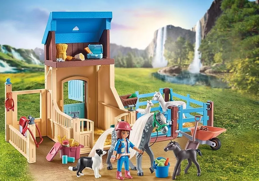 Playmobil 71353 Amelia i Whisper z boksem stajennym - tantis.pl