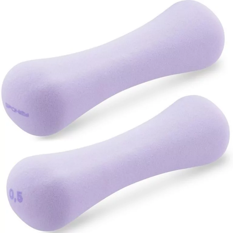 Zestaw hantli 2x0,5kg Bone fiolet - tantis.pl