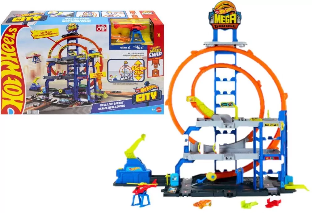HW CITY MEGA GARAZ ATAK GIGAPETLA JLC05 PUD1 - tantis.pl
