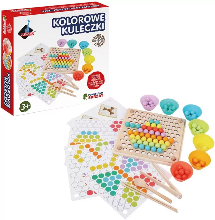 Pomysłowy skrzat. Kolorowe kuleczki - tantis.pl