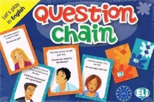 Gra językowa Angielski Question Chain. Opr karton - tantis.pl