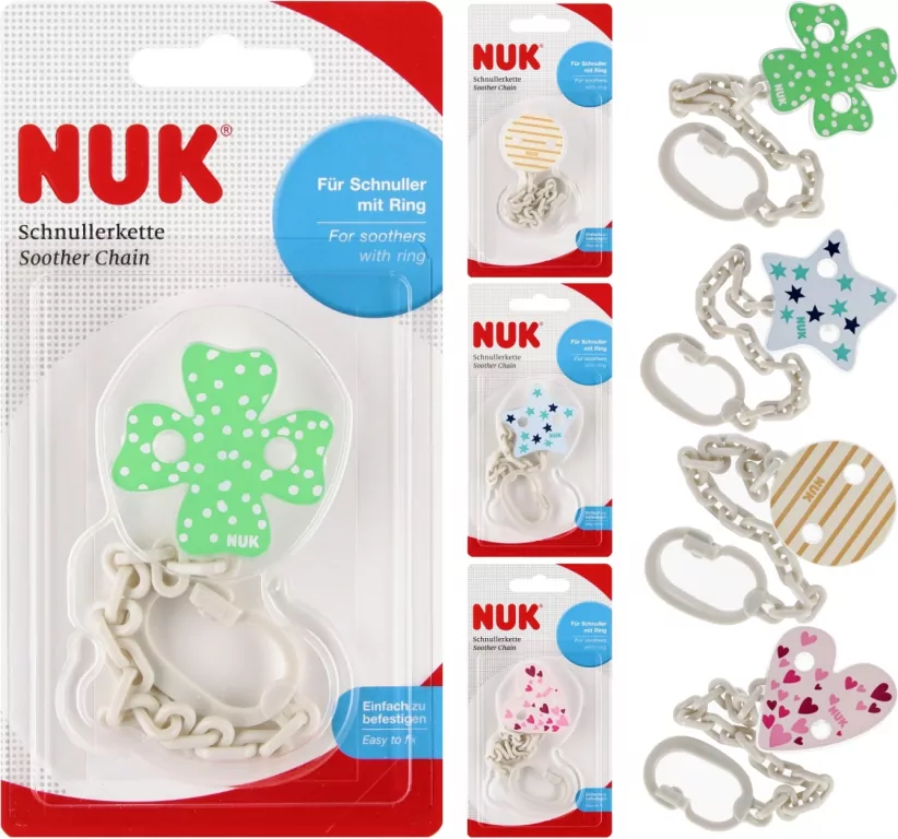 NUK. Łańcuszek do smoczka - tantis.pl
