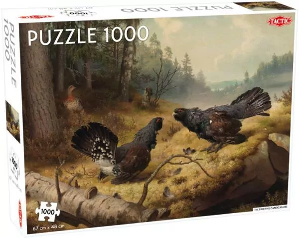 Puzzle Fighting Capercailles 1000 elementów - tantis.pl