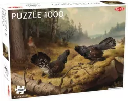 Puzzle Fighting Capercailles 1000 elementów