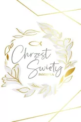 Karnet B6 PR-179 Chrzest złoty wianek
