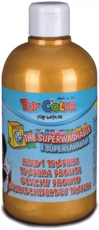 Farby Tempery, metalic złoty, 500ml - tantis.pl
