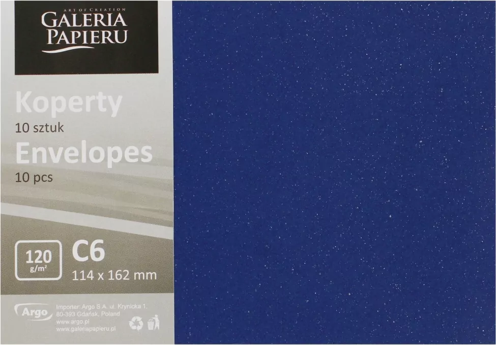 KOPERTA C6 HK GRA MIKA GAL PAP PB OP - tantis.pl