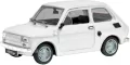Kolekcja PRL. Fiat 126p, biały - tantis.pl