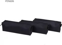 Piórnik jednokomorowy. Czarny