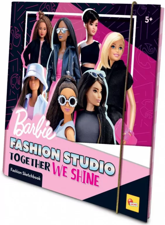 Barbie Sketch Book Together Fashion Studio - tantis.pl