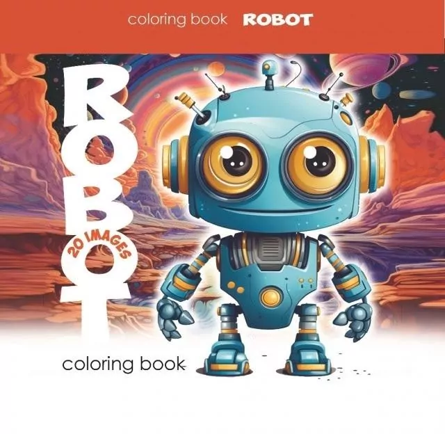 Kolorowanka. Roboty. 20 obrazków - tantis.pl
