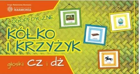Gra Logopedyczne kółko i krzyżyk głoski cz i dż - tantis.pl