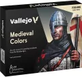 Vallejo: 70.142 - Model Color - Medieval Colors (16 x 18 ml) - tantis.pl