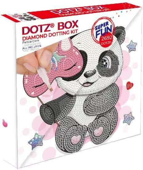 Diamond Dotz - Box Panda Corn - tantis.pl