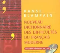 Nouveau Dictionnaire des difficultes du Francais moderne + płyta CD ROM - tantis.pl