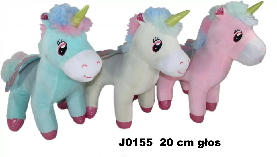 Jednorożec z głosem 20cm MIX - tantis.pl