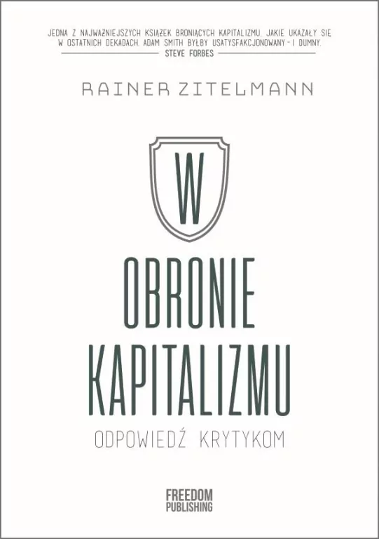 W obronie kapitalizmu. Odpowiedź krytykom - tantis.pl