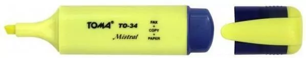 Zakreślacz Mistral mix 4 kolory TOMA - tantis.pl