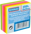 Karteczki samoprzylepne DONAU 50x50mm neonowe 250 kart. - tantis.pl