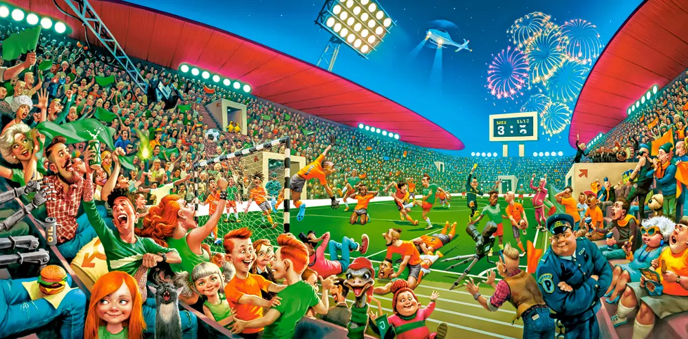 Castor. Puzzle 4000. Football Championship - tantis.pl