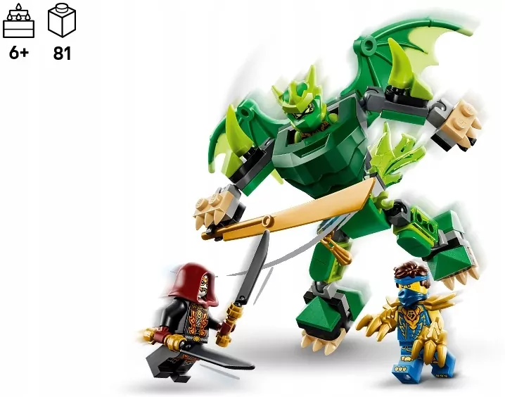 LEGO® Smoczy mech Lloyda — zestaw bitewny 71862 - tantis.pl