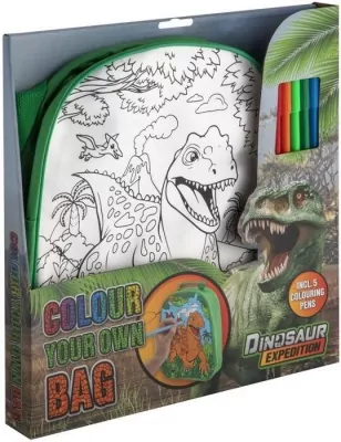 Plecak do kolorowania Dino